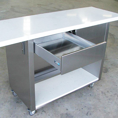 Custom designed manufactured trolleys